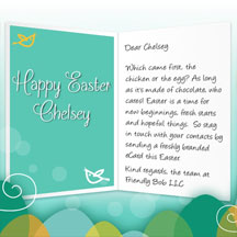 Easter Business/Corporate eCard Gallery - Easter Birds